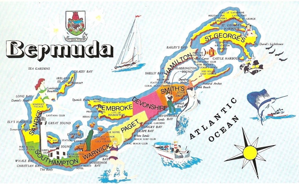 +Bermuda Postcard, 1995