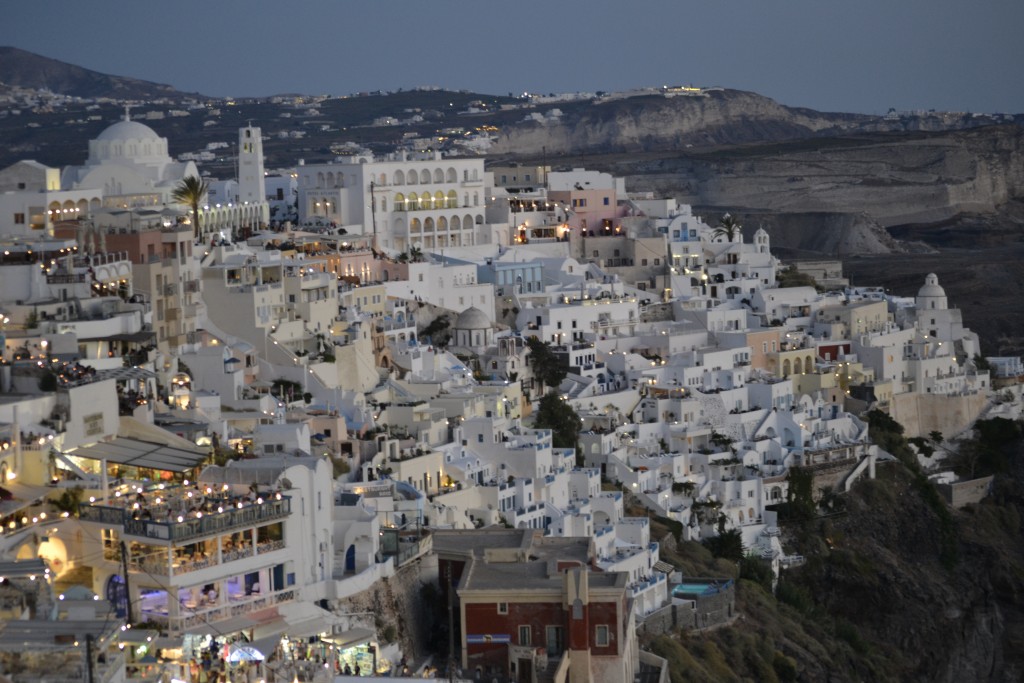 D5 Incredible View of Fira at Dusk