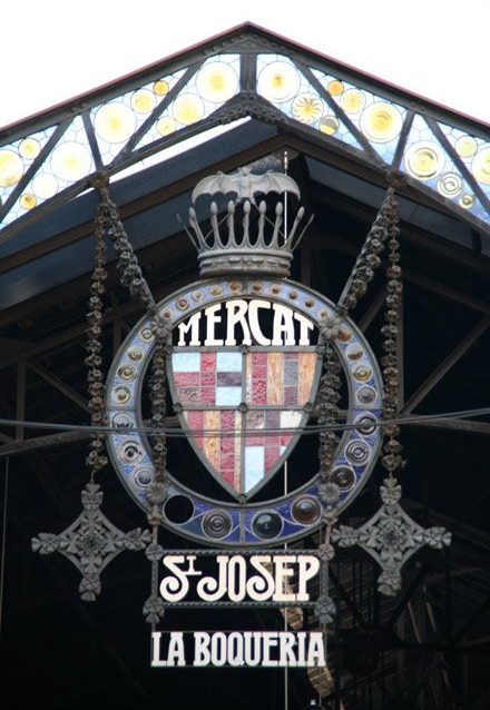 La Boqueria Sign+