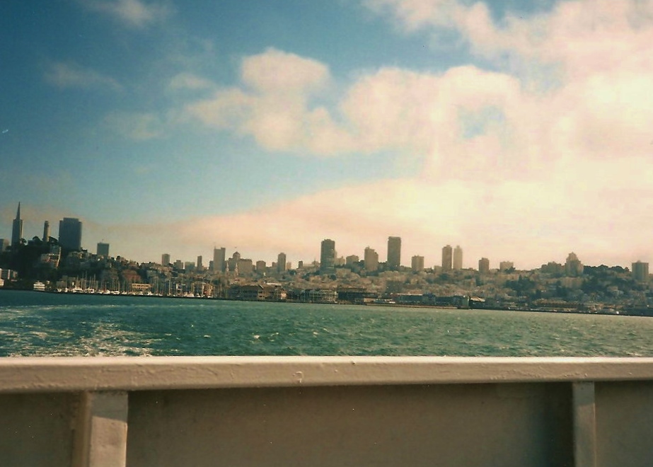 +Taking the Alcatraz Ferry