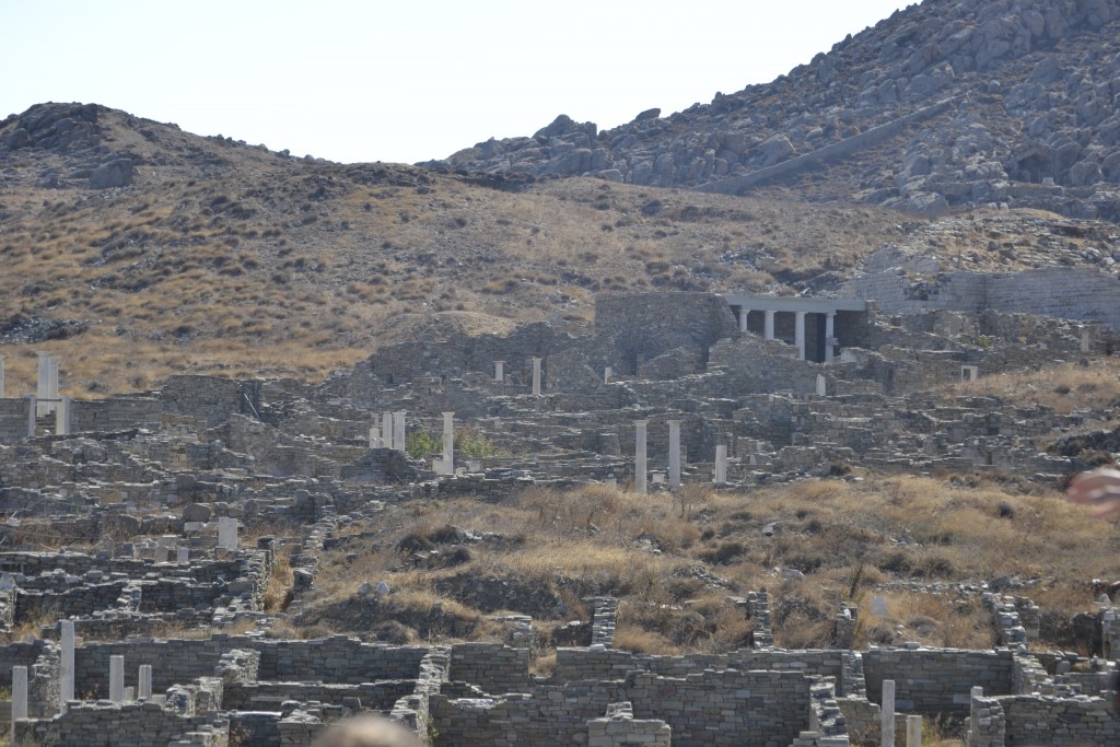 D6 Approaching the Island of Delos by Ferry