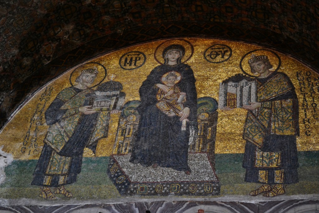 DSC_2241, Frescoe in the Hagia Sophia