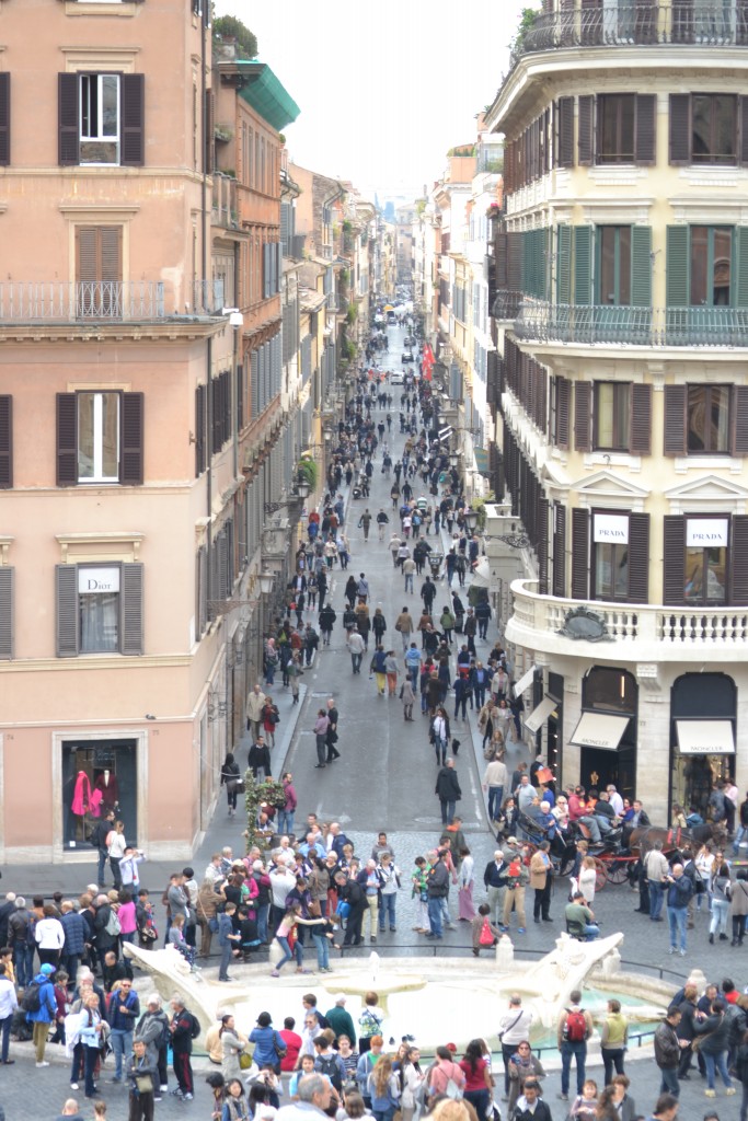 +DSC_0363, View from the Spanish Steps