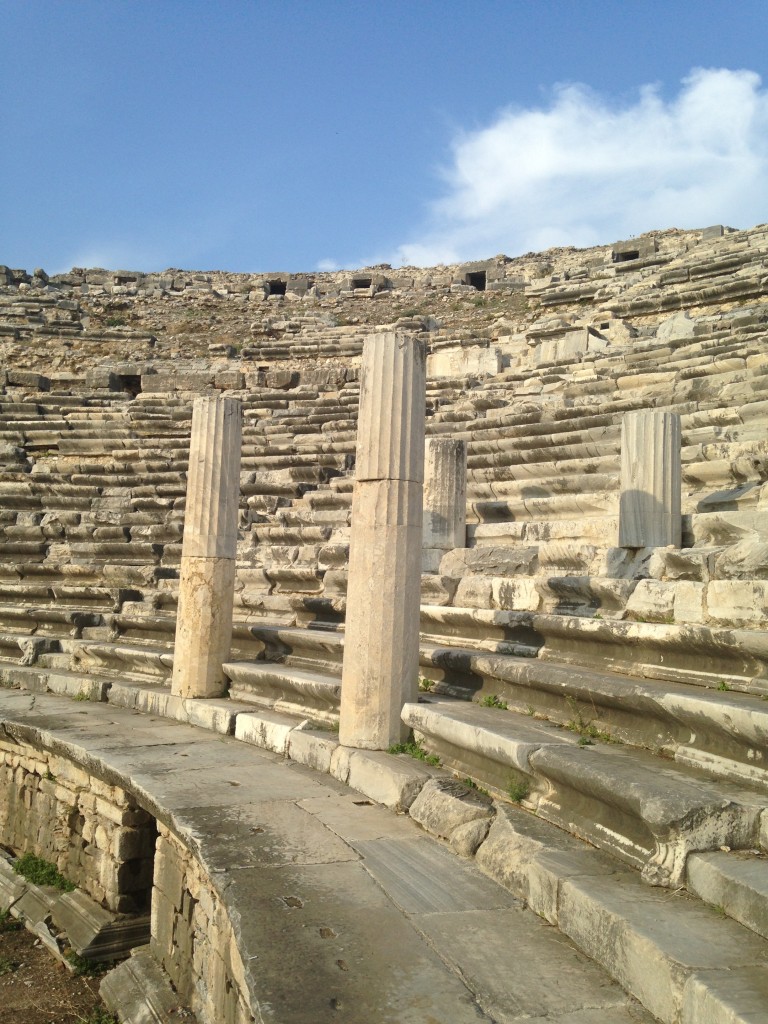 +DSC_1056, The Royal Box of the Theatre, Miletus