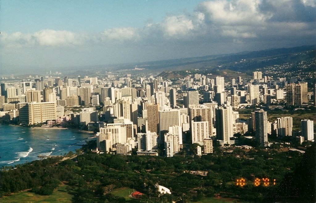 011008 View of Honolulu From Diamond Head