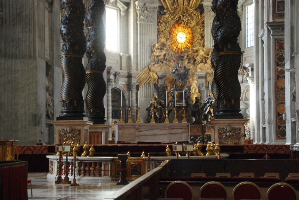 12 +DSC_2656, The Altar of the Pope, St. Peter's Church