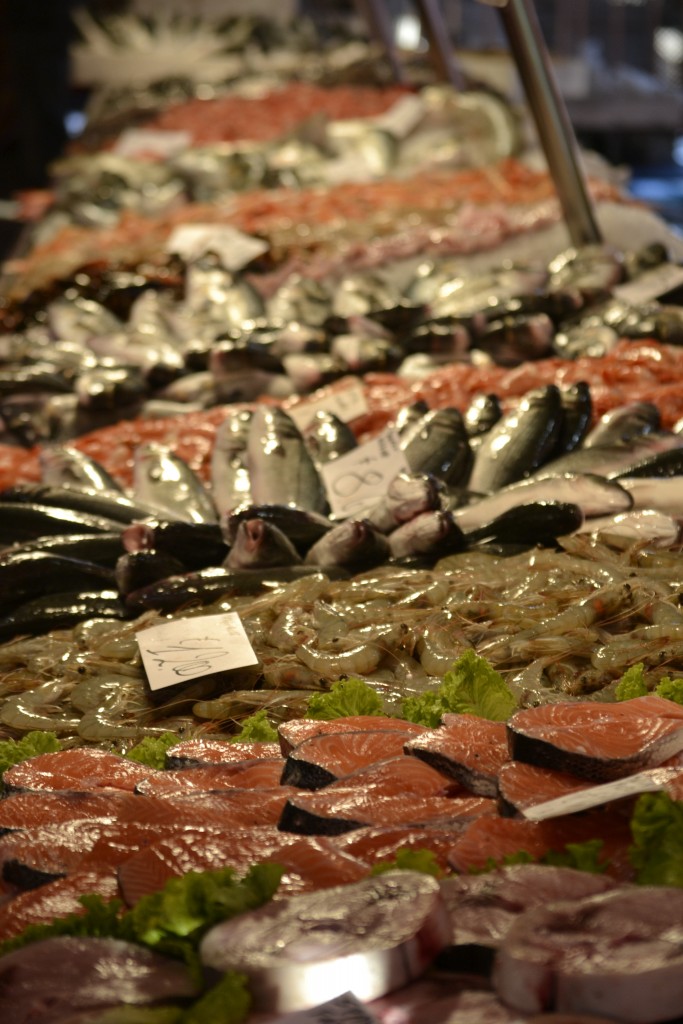 7 130831, D2 Fish at the Pescaria at the Rialto Market+