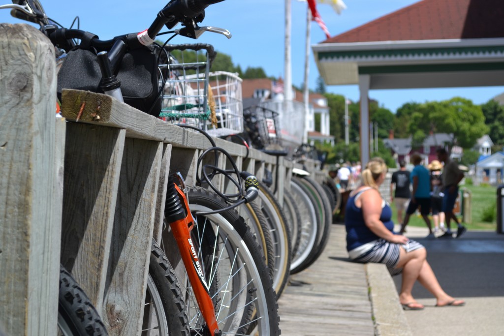 8 110721 Joy and Bikes at Mackinac Island