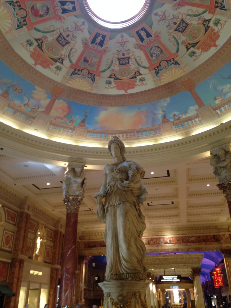 085 Statues and Domes at Caesar's Palace