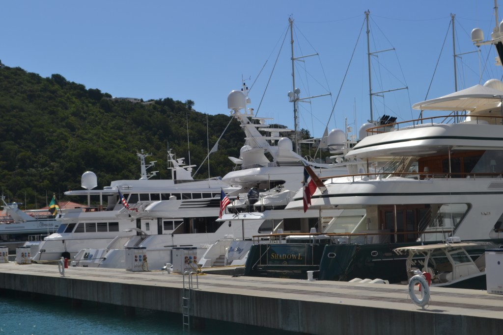 10 Passing the Yacht Haven Grande in St. Thomas, 1.25.16