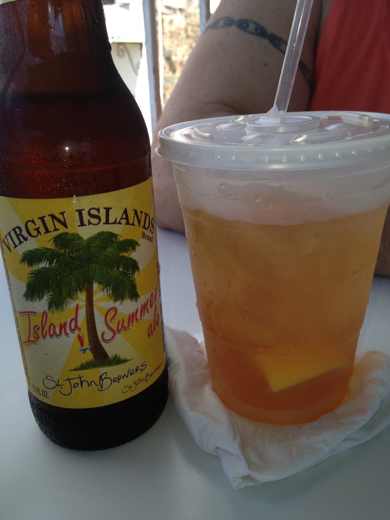 13 Stopping for an Iced Tea and a Local Beer, St. Thomas, 1.25.16