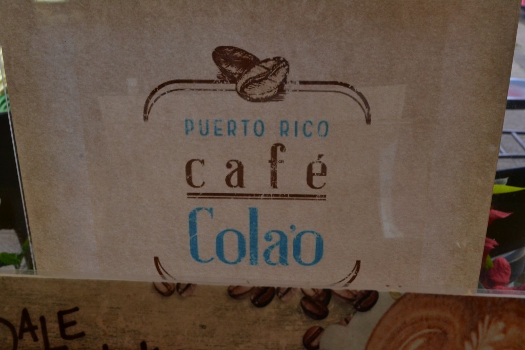 3 Coffee from Cafe Colao, PR, 1.24.16