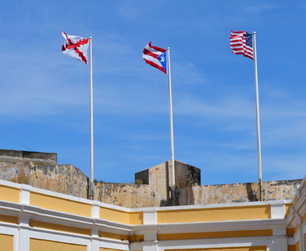 5 The Flags of the Spanish Army, Puerto Rico and the US, 1.31.16