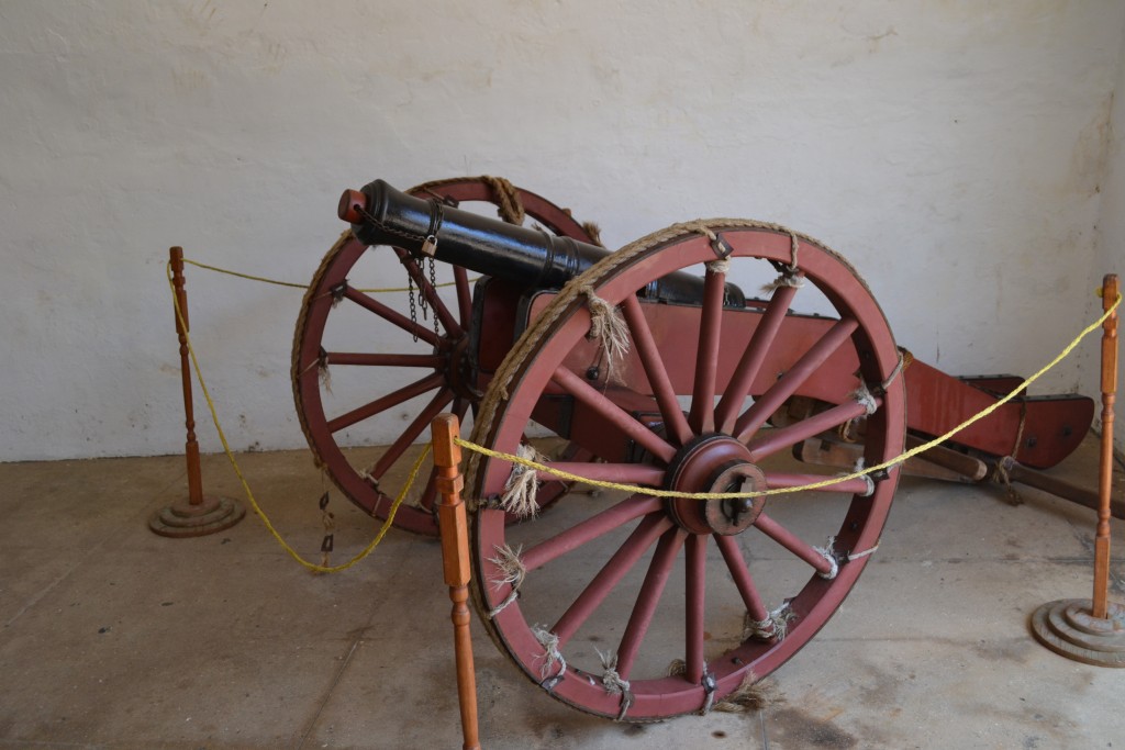 6 Cannons in El Morro, San Juan, PR, 1.31.16