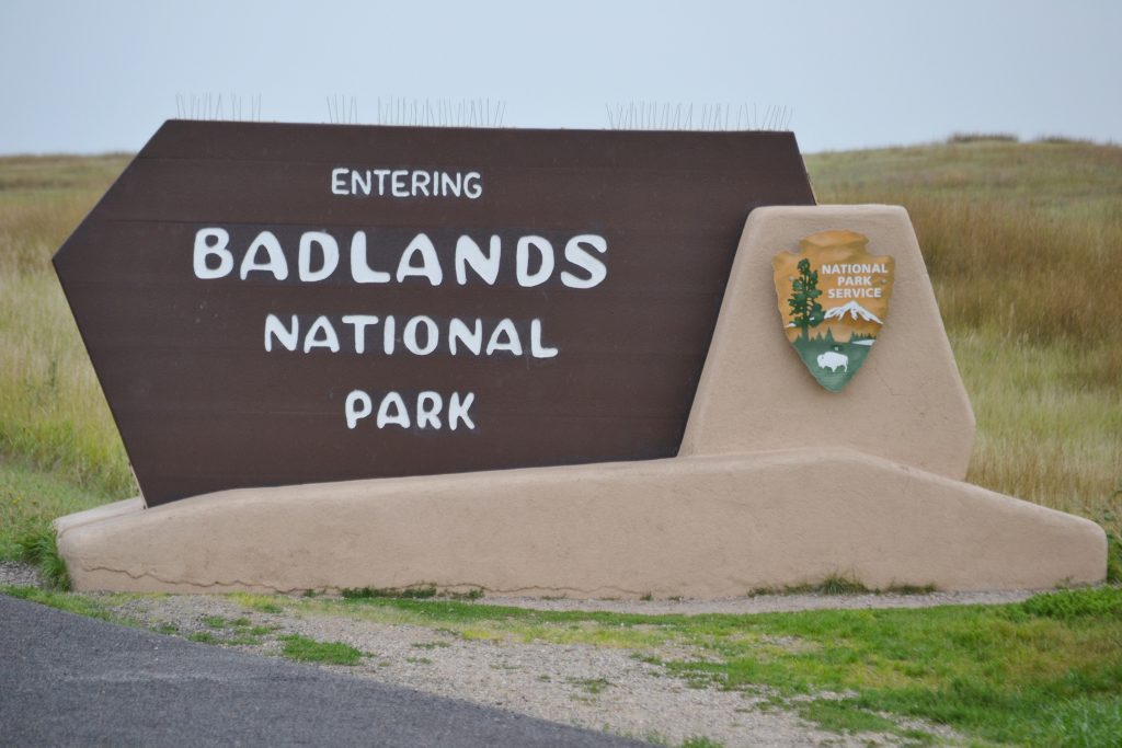 Entrance to Badlands